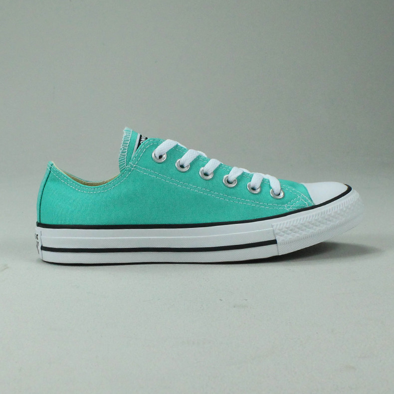 Converse All Star Ox Scarpe Basse Scarpe da ginnastica NUOVA in verde acqua  TG UK Taglia 4,5,6,7,8,9 | eBay